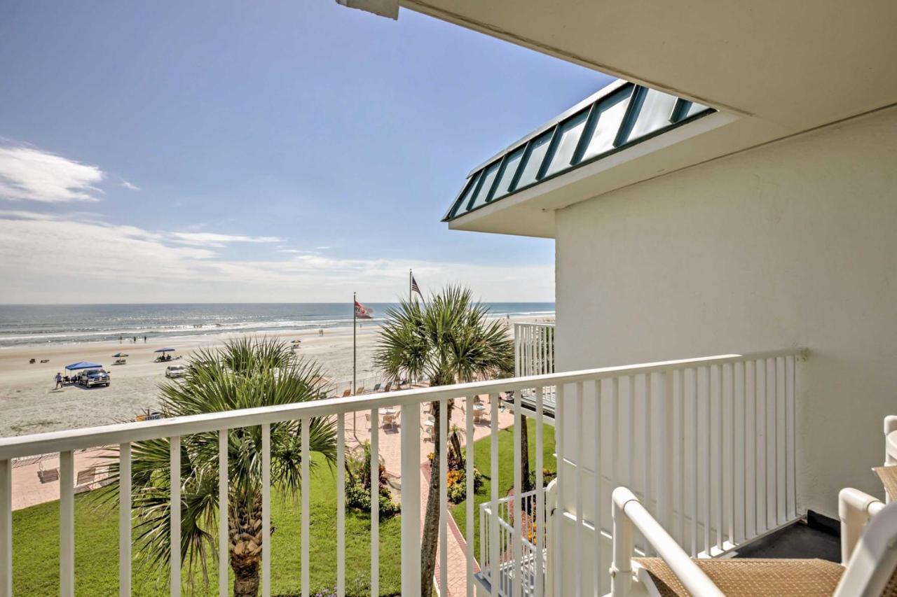 Daytona Beach Studio With Oceanfront Balcony And Pool! Ngoại thất bức ảnh