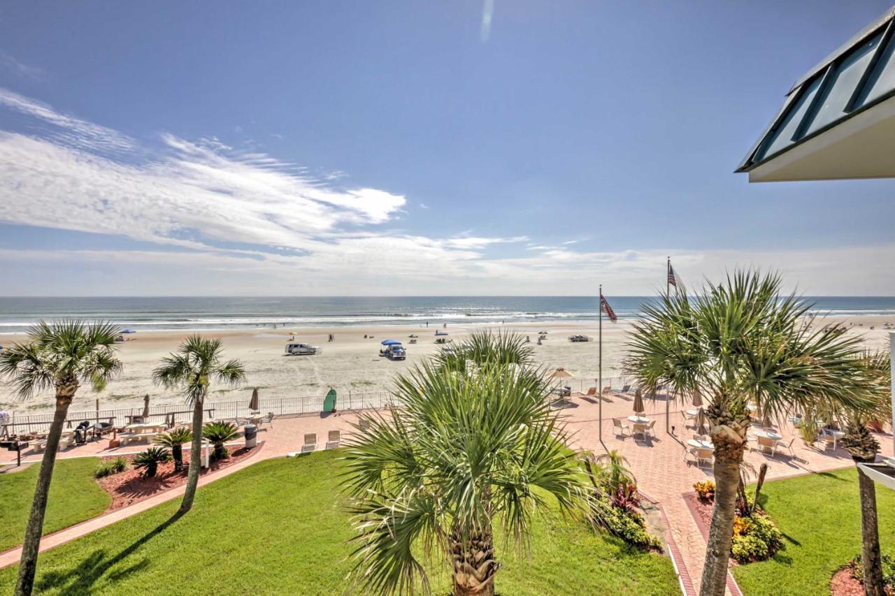 Daytona Beach Studio With Oceanfront Balcony And Pool! Ngoại thất bức ảnh