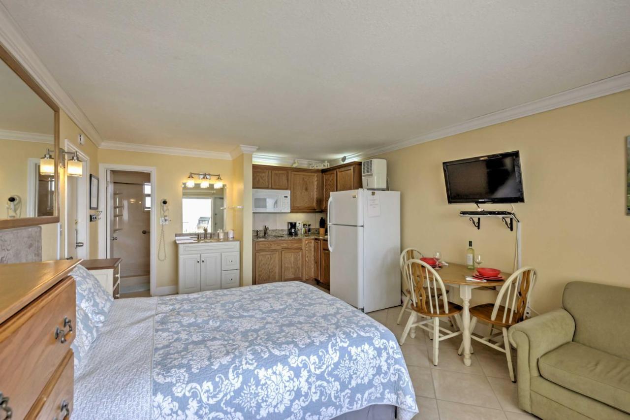 Daytona Beach Studio With Oceanfront Balcony And Pool! Ngoại thất bức ảnh