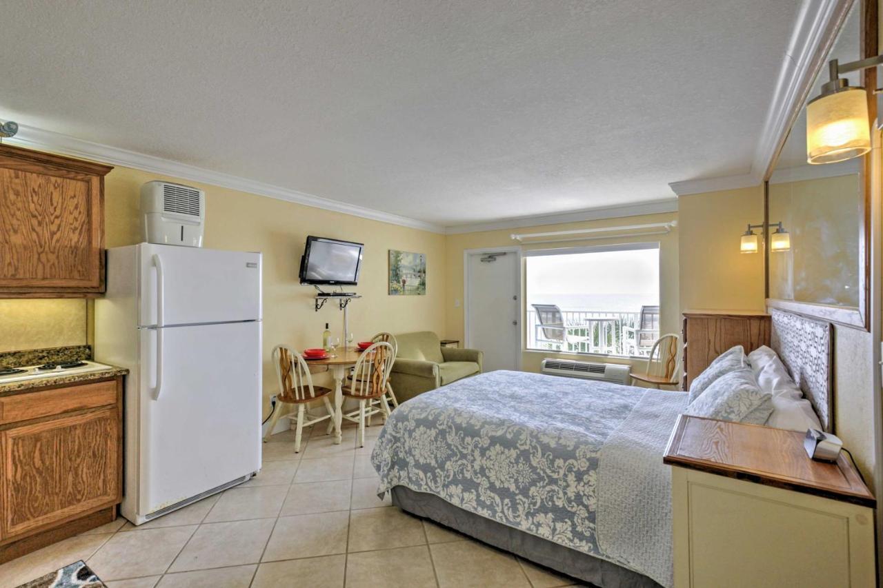 Daytona Beach Studio With Oceanfront Balcony And Pool! Ngoại thất bức ảnh