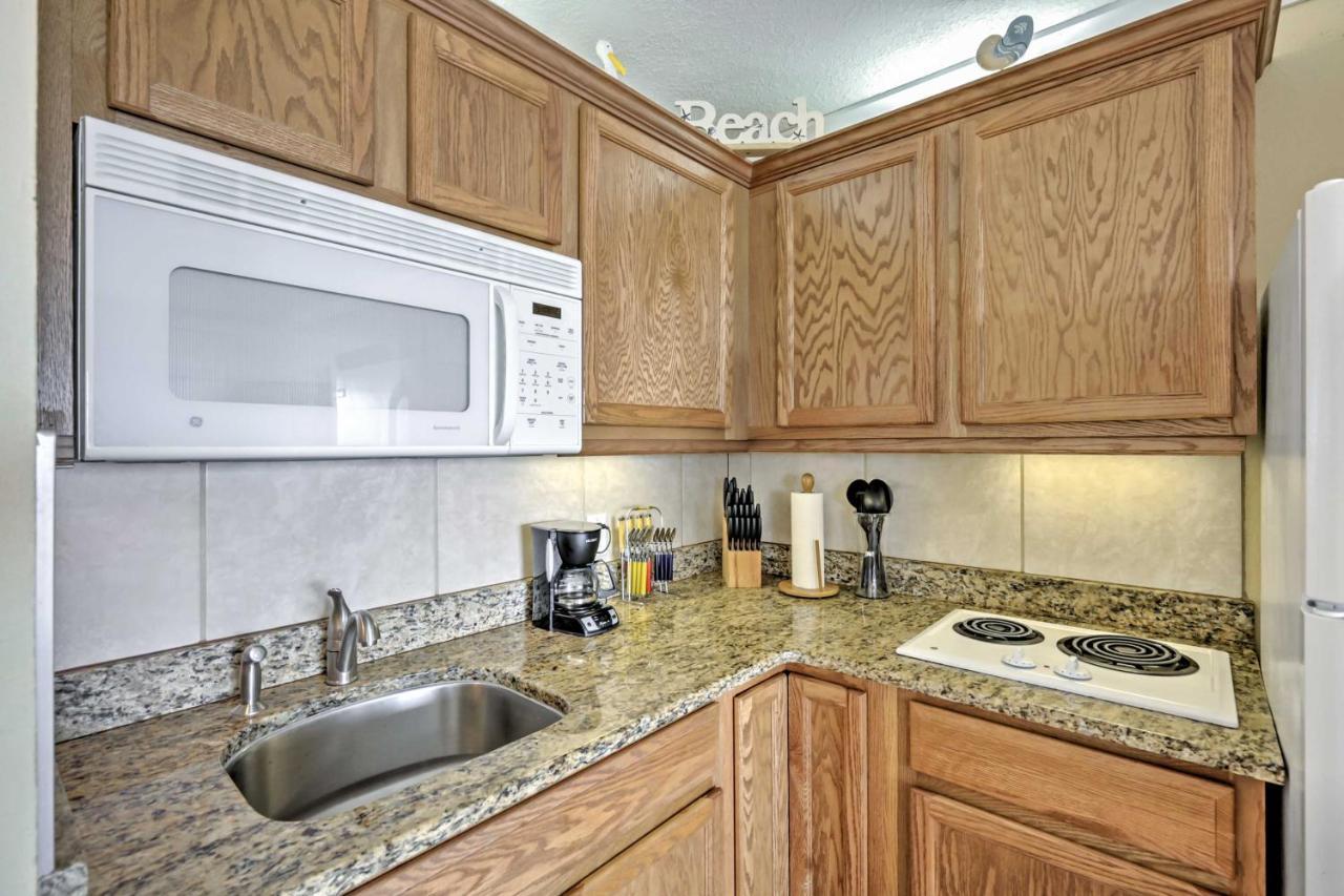 Daytona Beach Studio With Oceanfront Balcony And Pool! Ngoại thất bức ảnh