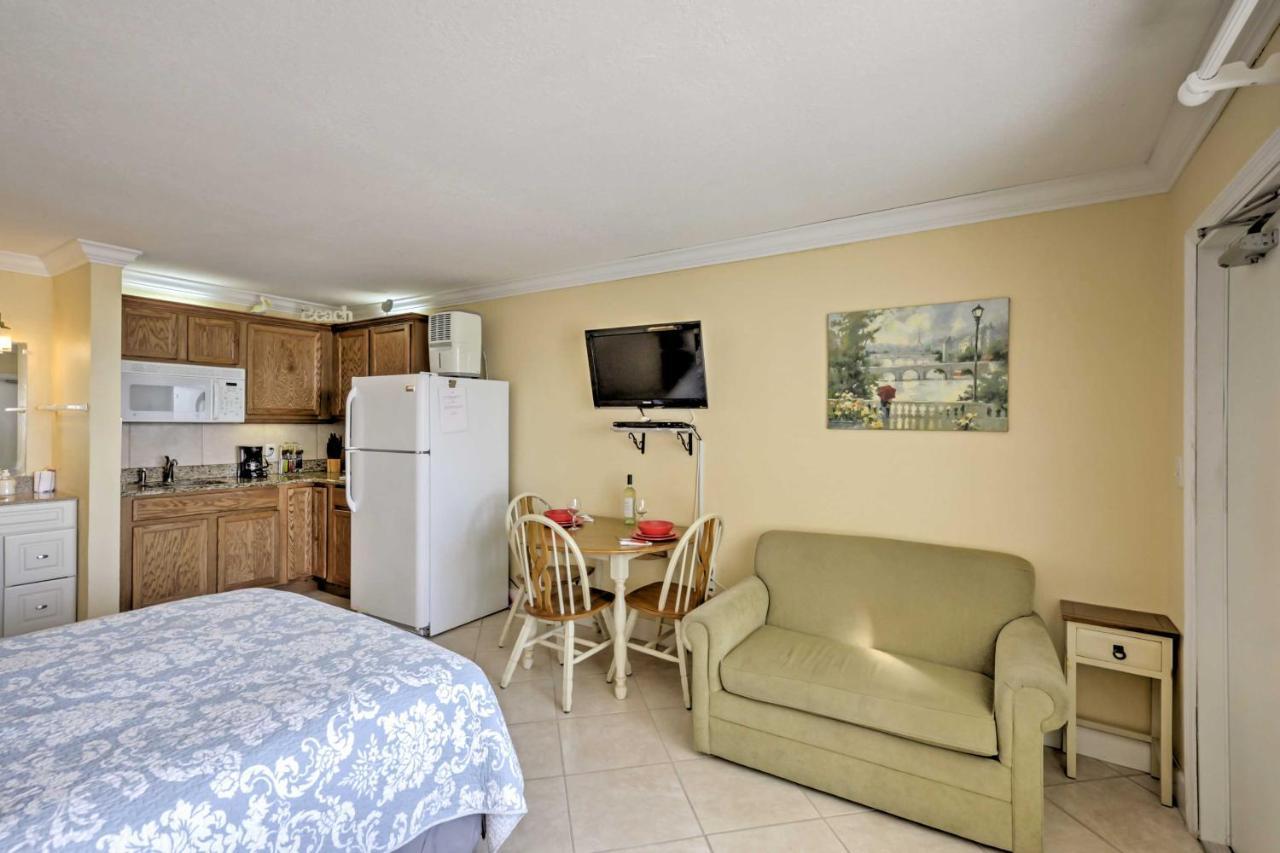 Daytona Beach Studio With Oceanfront Balcony And Pool! Ngoại thất bức ảnh