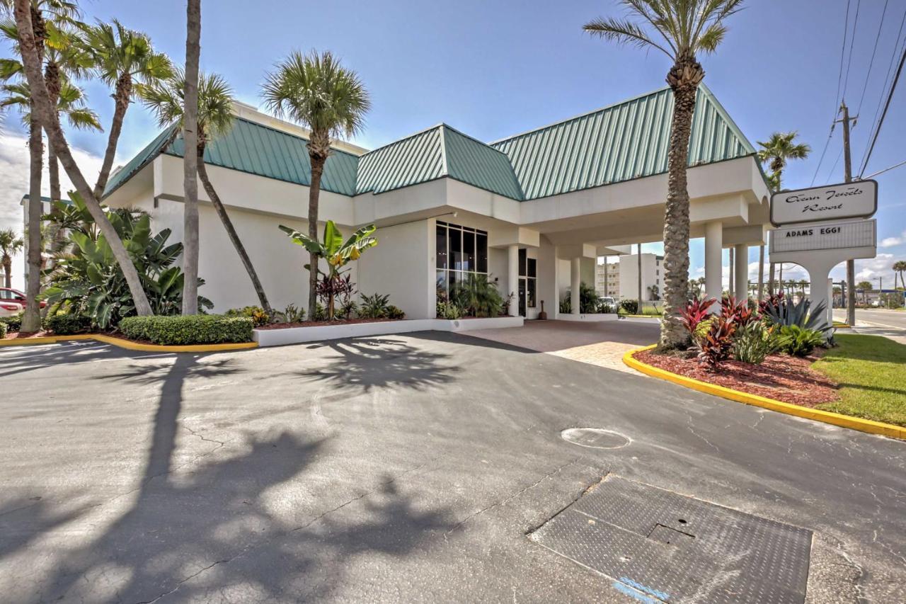 Daytona Beach Studio With Oceanfront Balcony And Pool! Ngoại thất bức ảnh