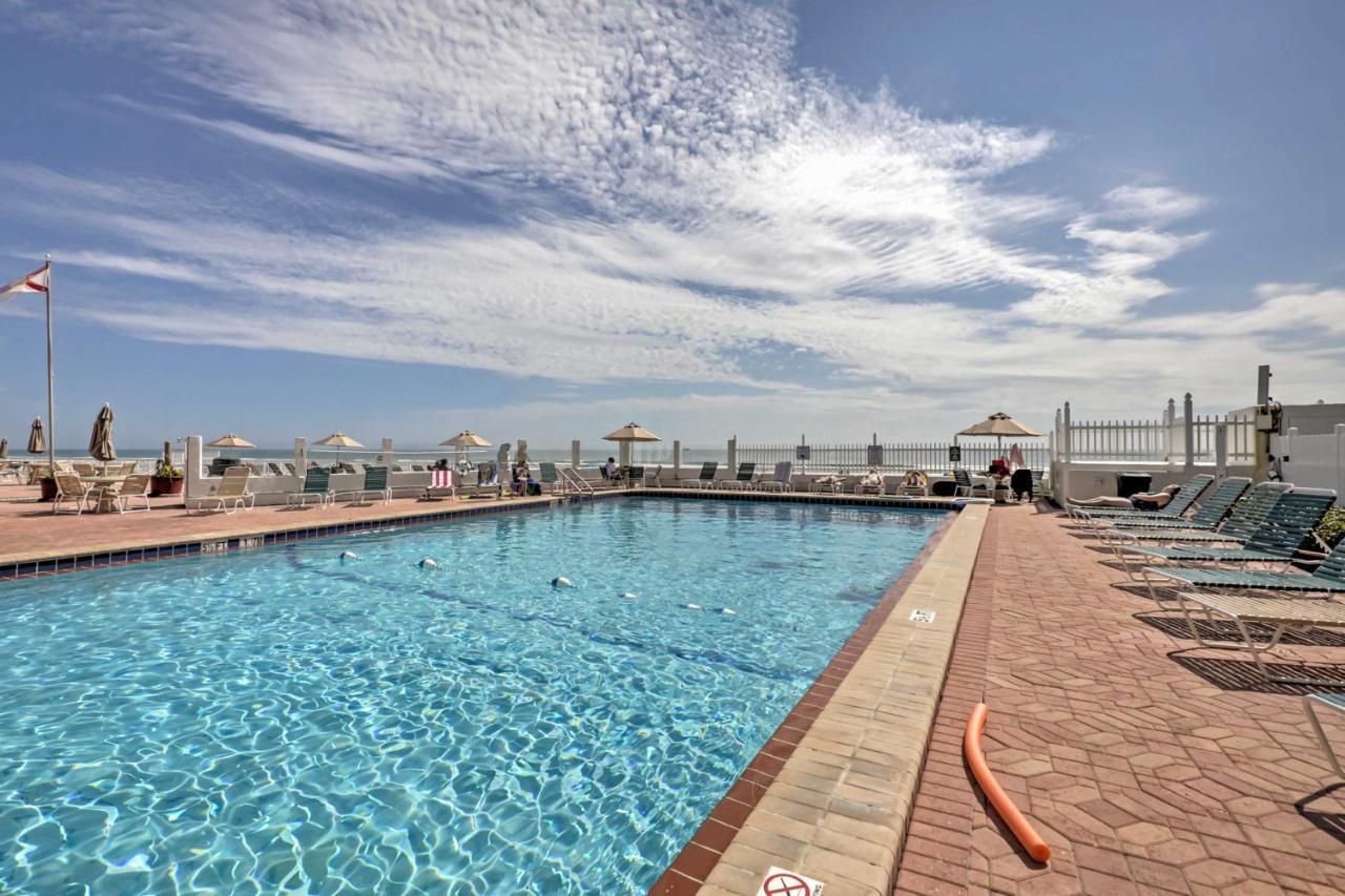 Daytona Beach Studio With Oceanfront Balcony And Pool! Ngoại thất bức ảnh